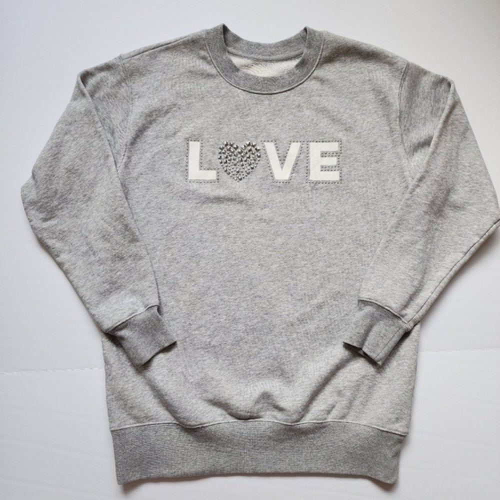 Michael Kors Embelished Crewneck Pullover LOVE